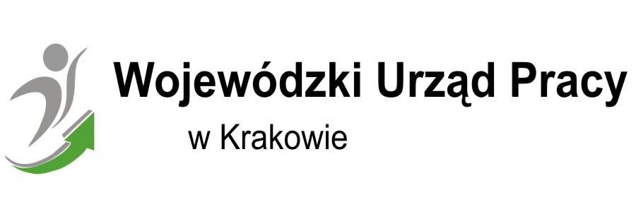 Logotyp Wojewódzkiego Urzędu Pracy w Krakowie.