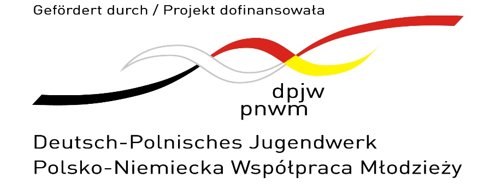Logotyp Polsko - Niemieckiej Współpracy Młodzieży z siedzibą w Poczdamie.