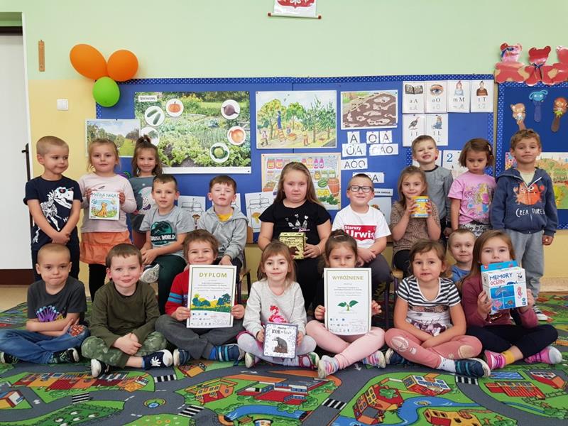 Dzieci z grupy Misie