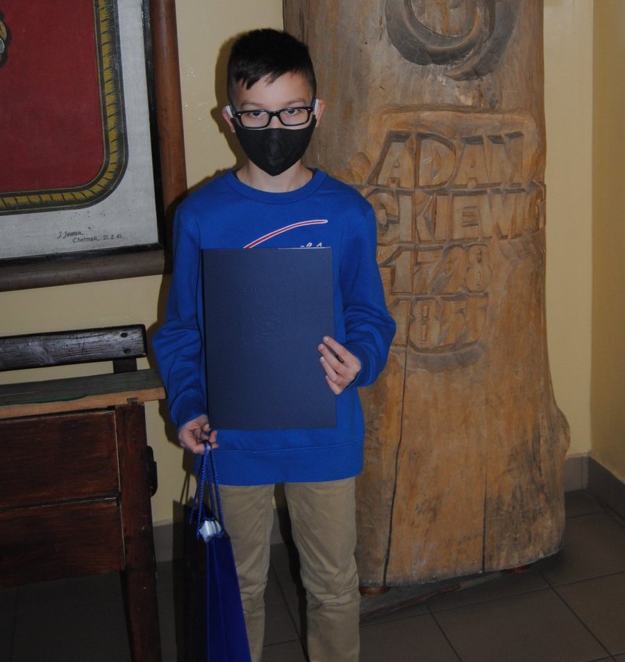 Stypendysta Zespołu Szkół nr 1 im. Adama Mickiewicza w Chełmku.