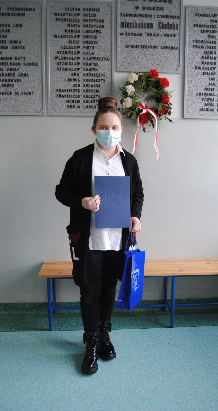 Stypendystka Zespołu Szkół nr 1 im. Adama Mickiewicza w Chełmku.