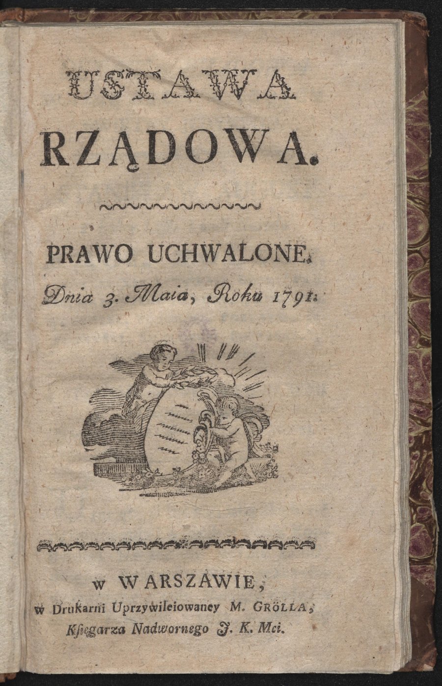 Ustawa Rzadowa z dnia 3 maja 1791