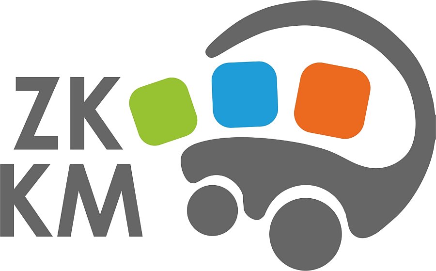 Logotyp Związku Komunalnego ”Komunikacja Międzygminna” w Chrzanowie.